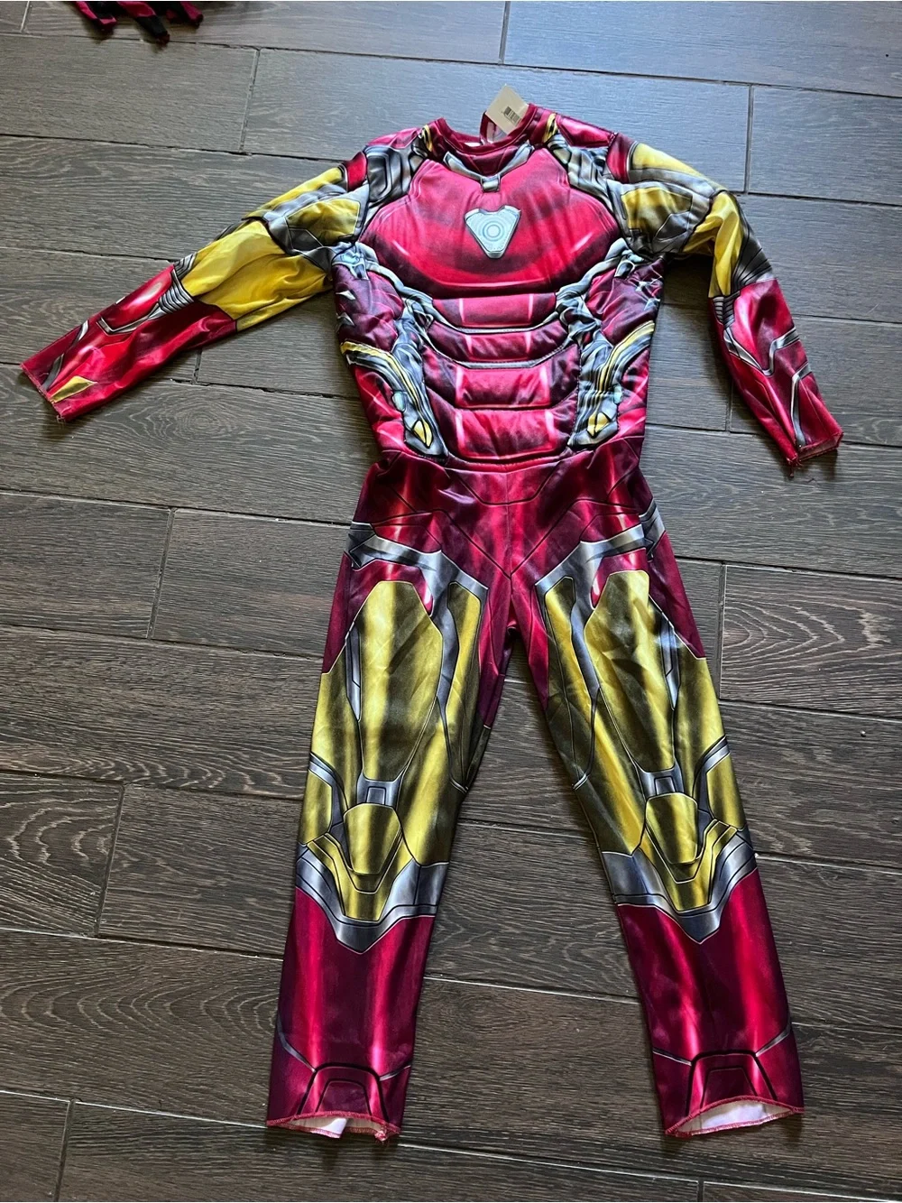 Avenger Red and Gold Kids Superhero Jumpsuit